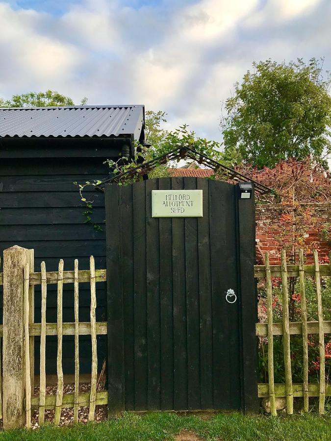 Melford Allotment Shed-Vintage Lodge Suffolk 长梅尔福德 外观 照片